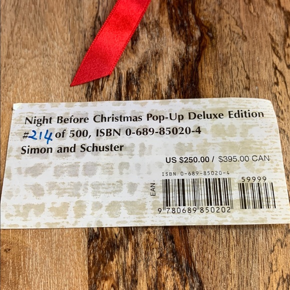 The Night Before Christmas Pop-Up Deluxe Edition by Robert...